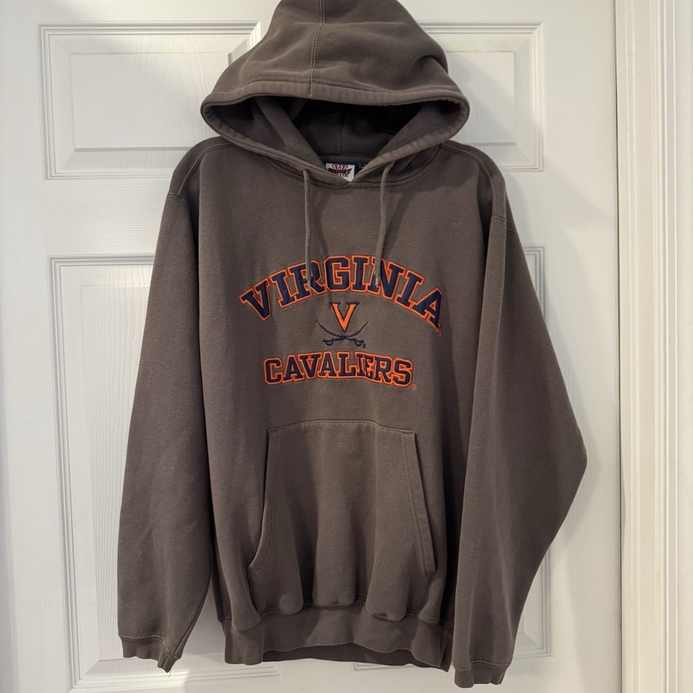 University of Virginia Cavaliers Hoodie Men's Size M Vintage‎ Varsity Athletic